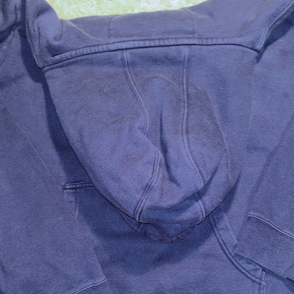 Vintage Tom Brady 12 New England Patriots Hoodie Navy NFL Sweatshirt - Picture 3 of 8